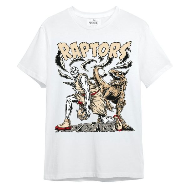 Dunk Low Strawberry Waffle Shirt - Raptors Skeleton Unisex Shirt Matching Jordan Shirt Jezsport.com