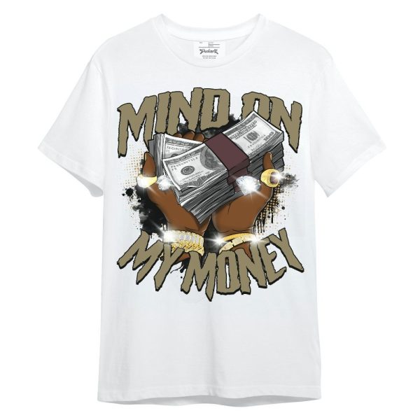 Black Olive 7s Shirt, Mind On My Money Graphic Unisex Shirt Matching Jordan Shirt Jezsport.com