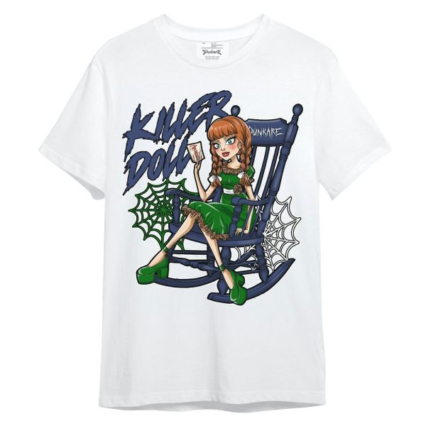 Midnight Navy 13s Shirt - Killer Doll-A Halloween Unisex Shirt Matching Jordan Shirt Jezsport.com