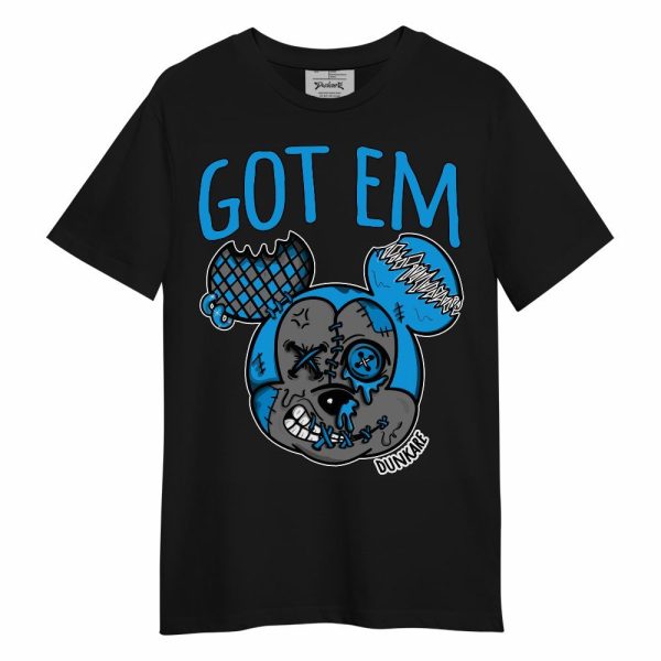 Black University Blue 2022 13s Shirt, Got Em Dripping Unisex Shirt Matching Jordan Shirt Jezsport.com