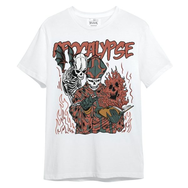 SB Dunk Low Pro Burnt Sunrise Shirt - Apocalypse Skeleton Unisex Shirt Matching Jordan Shirt Jezsport.com