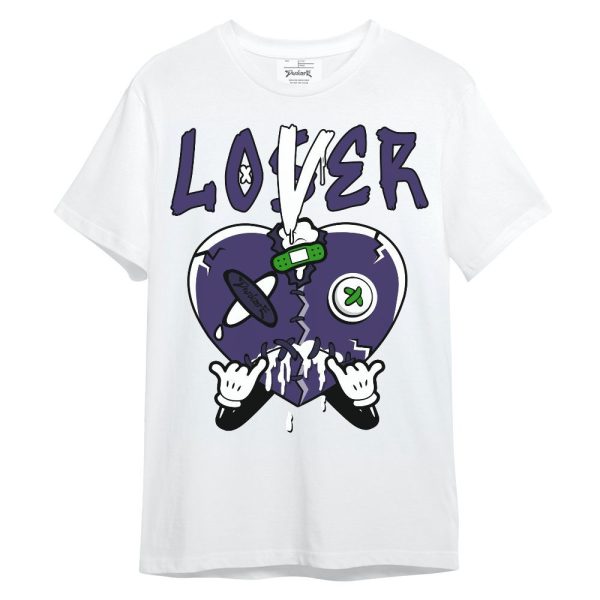 Retro Court Purple 13s Shirt, Loser Lover Drip Unisex Shirt Matching Jordan Shirt Jezsport.com