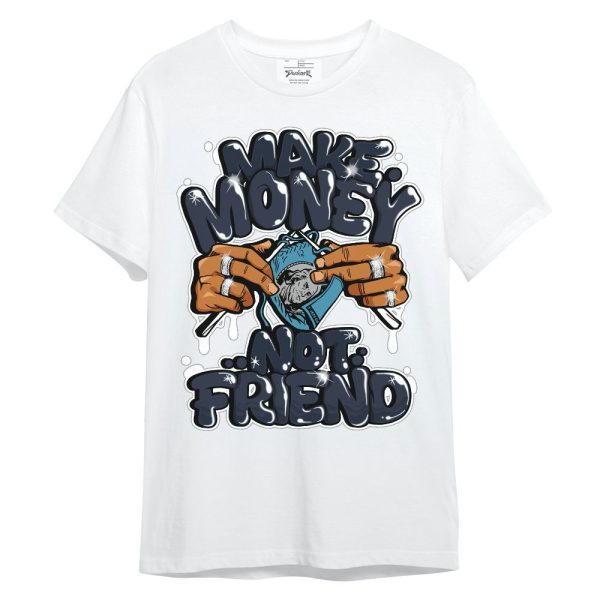 Retro Obsidian 13s Shirt - Make Money Not Friend Graphic Unisex Shirt Matching Jordan Shirt Jezsport.com