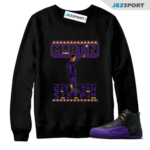 Sweatshirt to match the Jordan 12 Field Purple Sweatshirt For Men, Matching Sneaker Sweatshirt