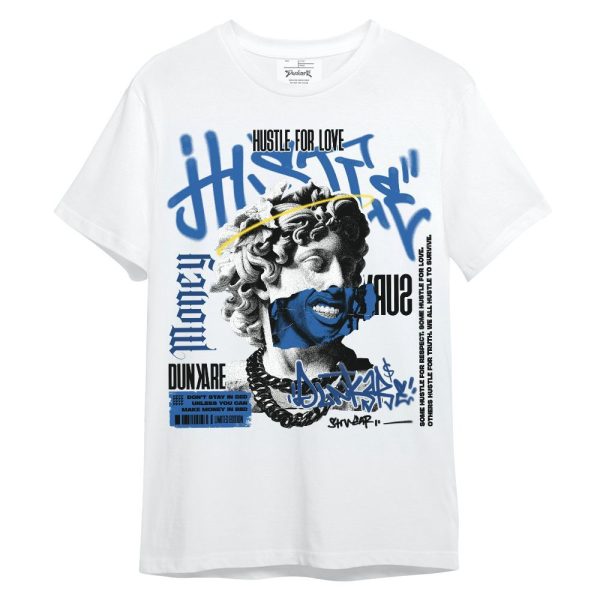 Brave Blue 13s Shirt, Hustles Streetwear Unisex Shirt Matching Jordan Shirt Jezsport.com