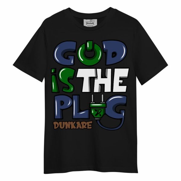 Midnight Navy 13s Shirt - God Is The Power Cord Unisex Shirt Matching Jordan Shirt Jezsport.com