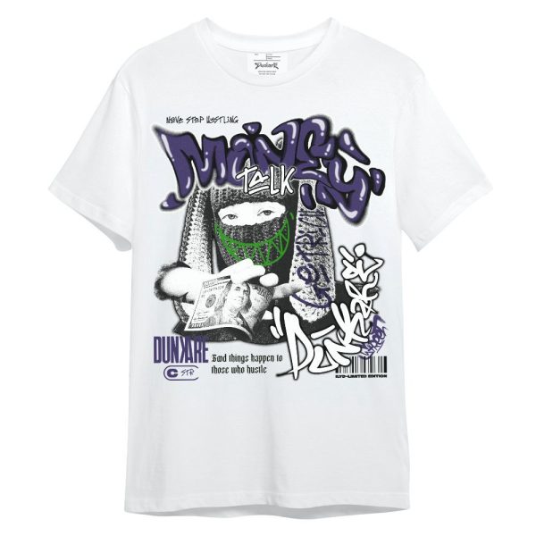 Retro Court Purple 13s Shirt, Money Talk Rap Unisex Shirt Matching Jordan Shirt Jezsport.com