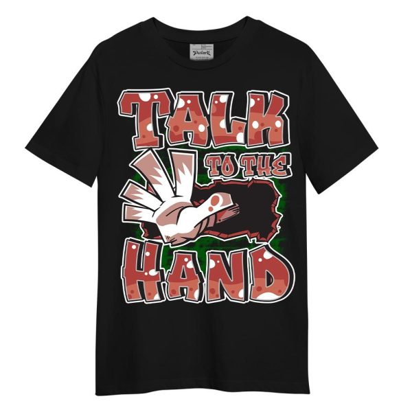 Dune Red 13s Shirt - Talk To Hand Graphic Shirt Unisex Matching Jordan Shirt Jezsport.com