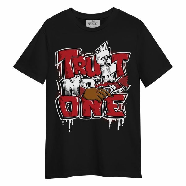 Retro Cherry 12s Shirt, Trust No One Drip Unisex Shirt Matching Jordan Shirt Jezsport.com