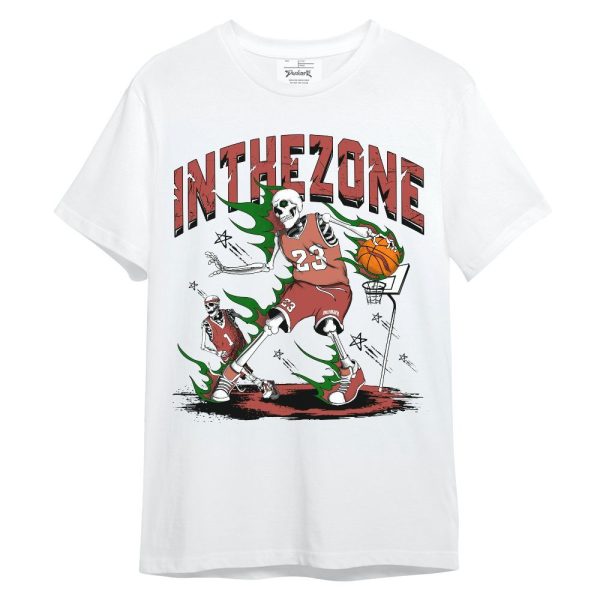 Dune Red 13s Shirt, 23 G.O.A.T Skeleton Basketball Unisex Shirt Matching Jordan Shirt Jezsport.com