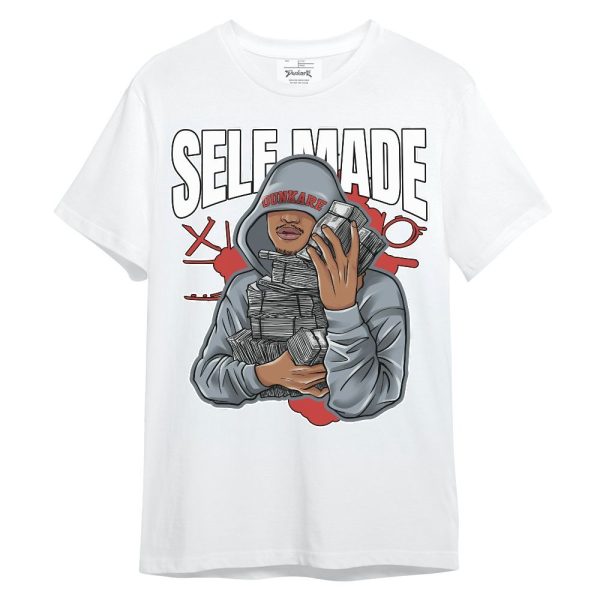 Wolf Grey 13s Shirt - Selfmade Unique Unisex Shirt Matching Jordan Shirt Jezsport.com