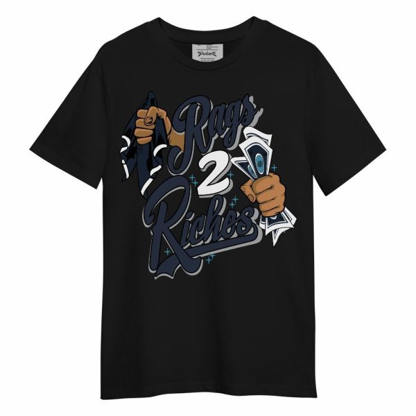 Retro Obsidian 13s Shirt, Rag 2 Riches Unisex Shirt Matching Jordan Shirt Jezsport.com