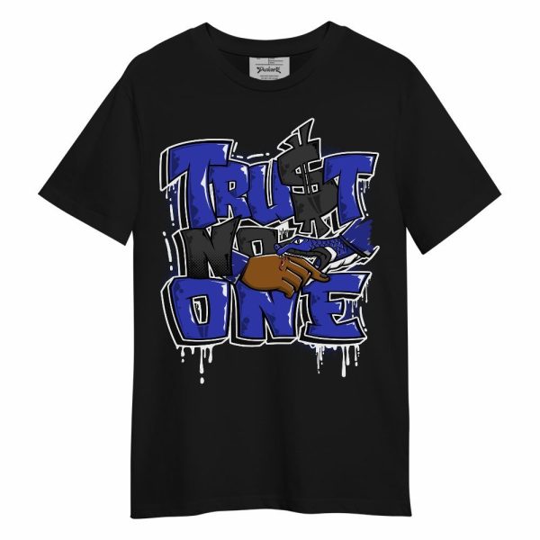 Retro Black Concord 12s Shirt, Trust No One Drip Unisex Shirt Matching Jordan Shirt Jezsport.com