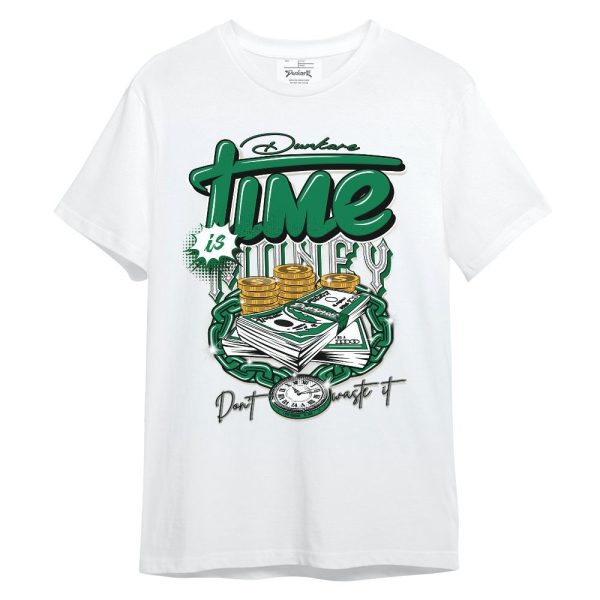 Lucky Green 2s Shirt, Time Is Money Unisex Shirt Matching Jordan Shirt Jezsport.com