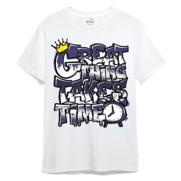 Retro Court Purple 13s Shirt, Great Things Sneaker Tee Streetwear Unisex Shirt Matching Jordan Shirt Jezsport.com