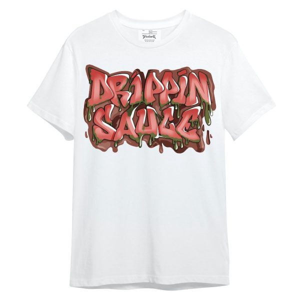 Dune Red 13s Shirt, Drippin Sauce Typography Shirt Outfit Unisex Shirt Matching Jordan Shirt Jezsport.com