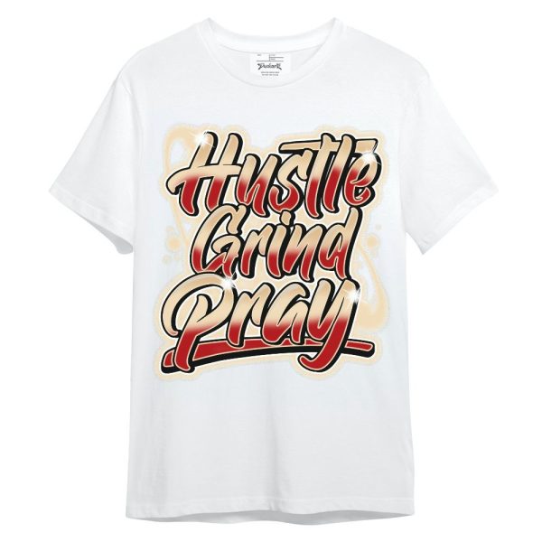 Dunk Low Strawberry Waffle Shirt - Hustles And Prayer Graphic Unisex Shirt Matching Jordan Shirt Jezsport.com