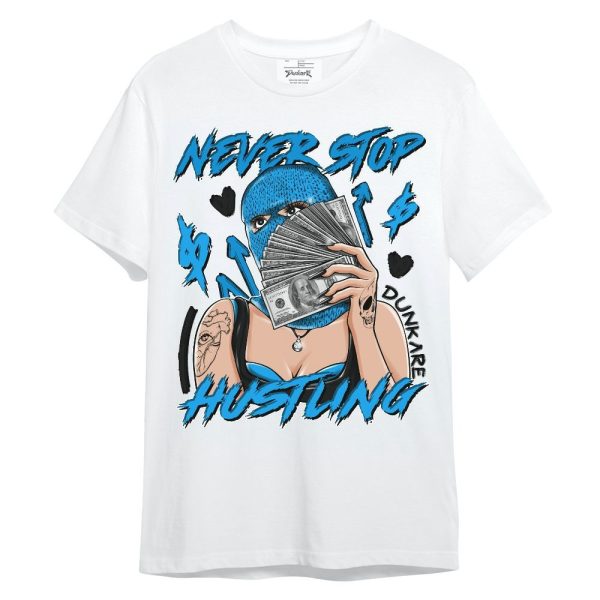 Black University Blue 2022 13s Shirt - Hustling Unique Unisex Shirt Matching Jordan Shirt Jezsport.com