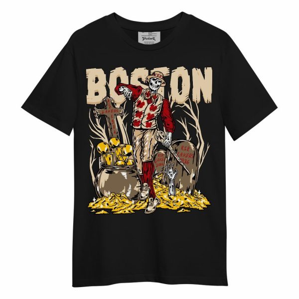 Dunk Low Strawberry Waffle Shirt - Goldrush Skeleton Unisex Shirt Matching Jordan Shirt Jezsport.com