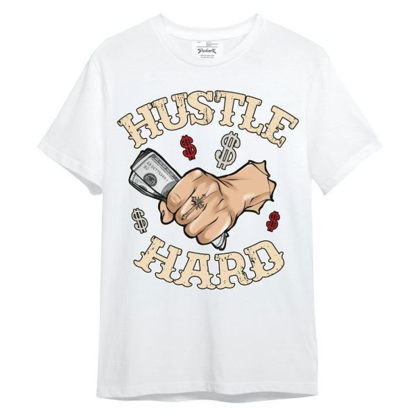 Dunk Low Strawberry Waffle Shirt - Hustles Hard! Unisex Shirt Matching Jordan Shirt Jezsport.com