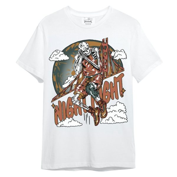 SB Dunk Low Pro Burnt Sunrise Shirt - Seeya Skeleton Unisex Shirt Matching Jordan Shirt Jezsport.com