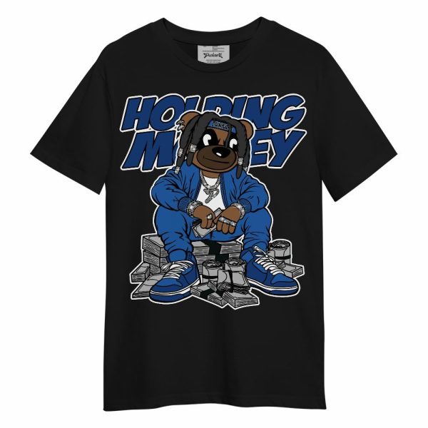 Brave Blue 13s Shirt - Possessing Moneys Bear Unisex Shirt Matching Jordan Shirt Jezsport.com