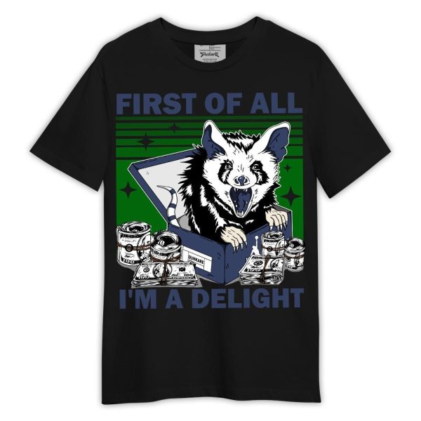 Midnight Navy 13s Shirt, Opossum I'm A Delight Shirt Outfit Matching Jordan Shirt Jezsport.com