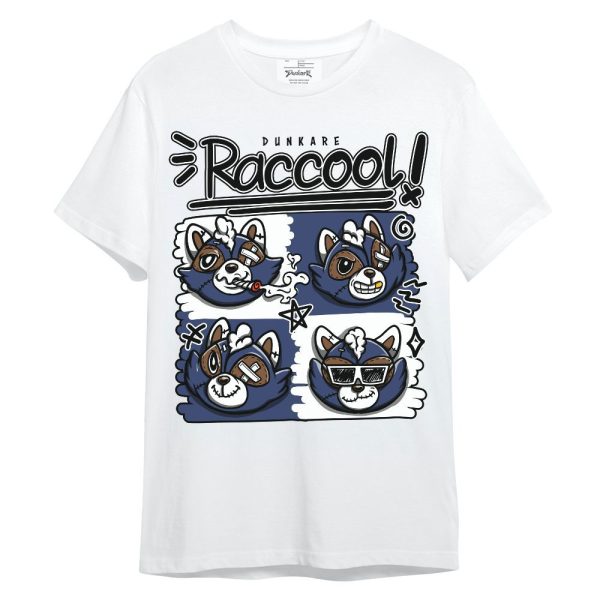 Midnight Navy 13s Shirt - Raccool Raccoon Shirt Unisex Outfit Unisex Shirt Matching Jordan Shirt Jezsport.com