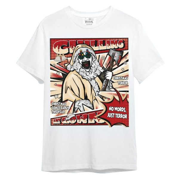 Dunk Low Strawberry Waffle Shirt - Chilling Art Clown Halloween Unisex Shirt Matching Jordan Shirt Jezsport.com