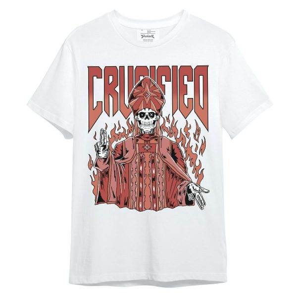 Dune Red 13s Shirt - Crucified Skeleton Unisex Shirt Matching Jordan Shirt Jezsport.com