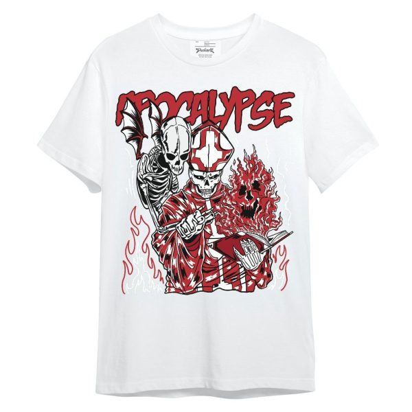 Retro Cherry 12s Shirt - Apocalypse Skeleton Unisex Shirt Matching Jordan Shirt Jezsport.com