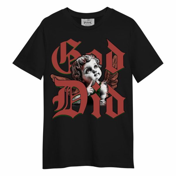 Dune Red 13s Shirt, God Did Angel Unisex Shirt Matching Jordan Shirt Jezsport.com