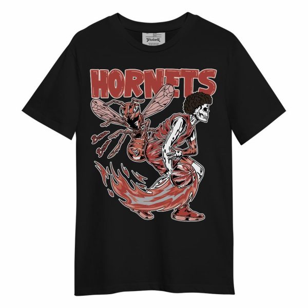 Dune Red 13s Shirt - Hornet Skeleton Unisex Shirt Matching Jordan Shirt Jezsport.com