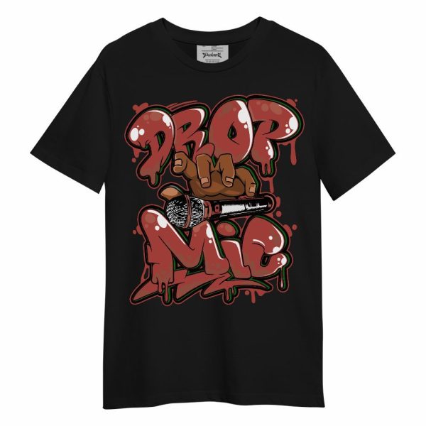 Dune Red 13s Shirt - Drop Mic Unisex Shirt Matching Jordan Shirt Jezsport.com