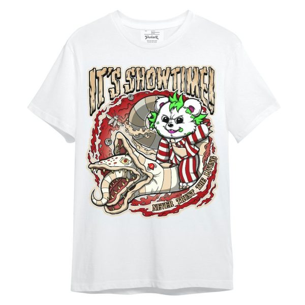 Dunk Low Strawberry Waffle Shirt - Showtime Beetle Juice Bear Halloween Unisex Shirt Matching Jordan Shirt Jezsport.com