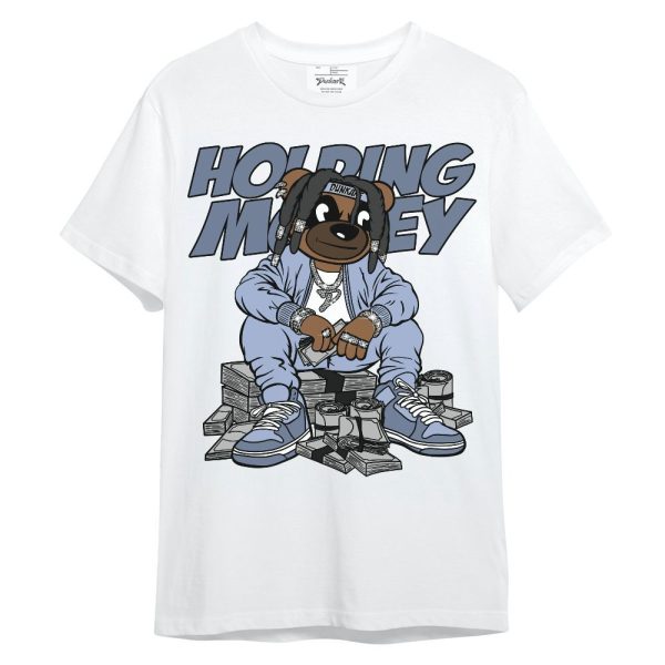 Retro Blue Grey 13s Shirt - Possessing Moneys Bear Unisex Shirt Matching Jordan Shirt Jezsport.com