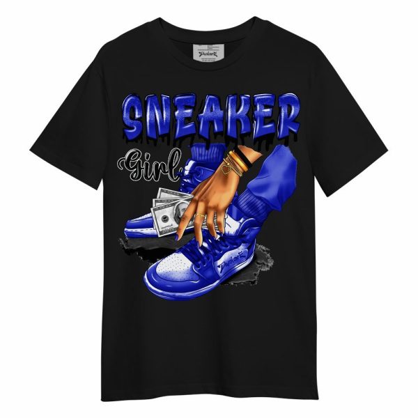 Retro Black Concord 12s Shirt, SNEAKER Girl Money Drip Unisex Shirt Matching Jordan Shirt Jezsport.com