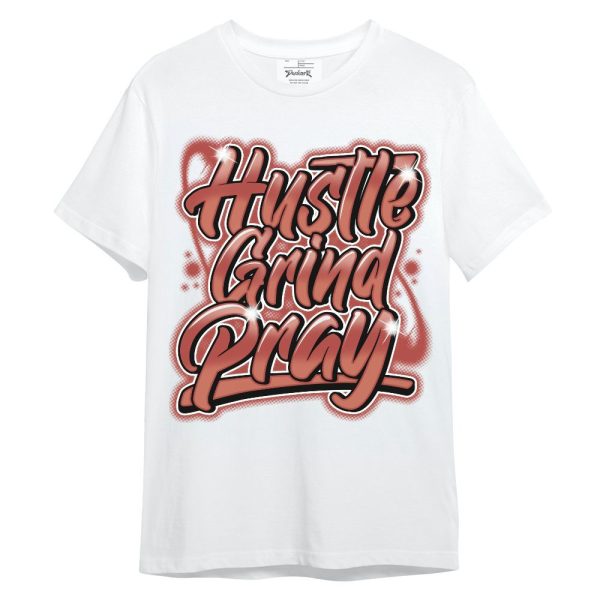 Dune Red 13s Shirt - Hustles And Prayer Graphic Unisex Shirt Matching Jordan Shirt Jezsport.com