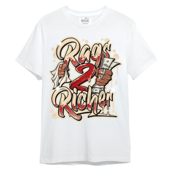 Dunk Low Strawberry Waffle Shirt - Rag 2 Rich Graphic Unisex Shirt Matching Jordan Shirt Jezsport.com