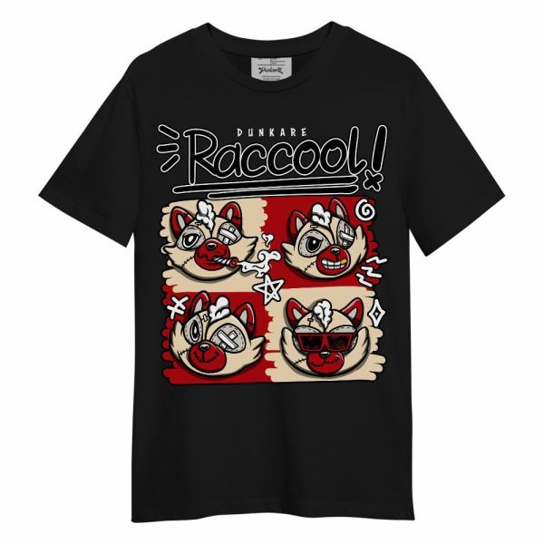 Dunk Low Strawberry Waffle Shirt - Raccool Raccoon Shirt Unisex Outfit Unisex Shirt Matching Jordan Shirt Jezsport.com