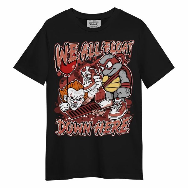 Dune Red 13s Shirt - We All Float Down Halloween Graphic Unisex Shirt Matching Jordan Shirt Jezsport.com