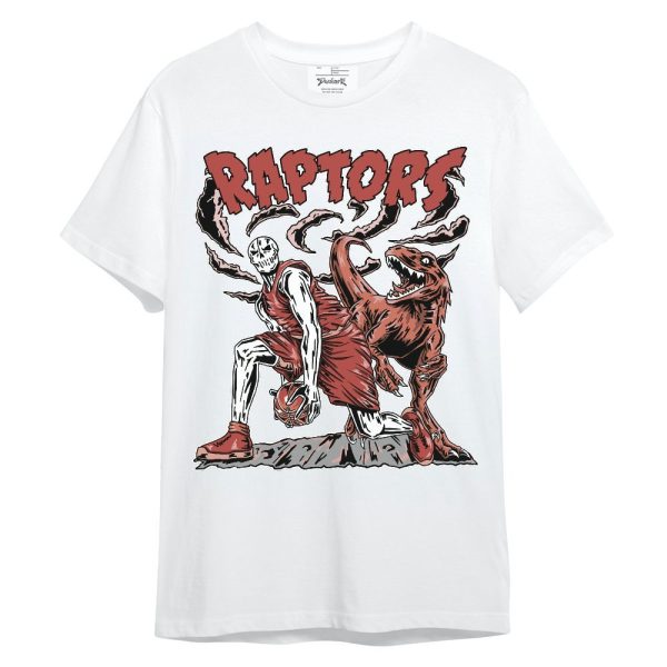 Dune Red 13s Shirt - Raptors Skeleton Unisex Shirt Matching Jordan Shirt Jezsport.com