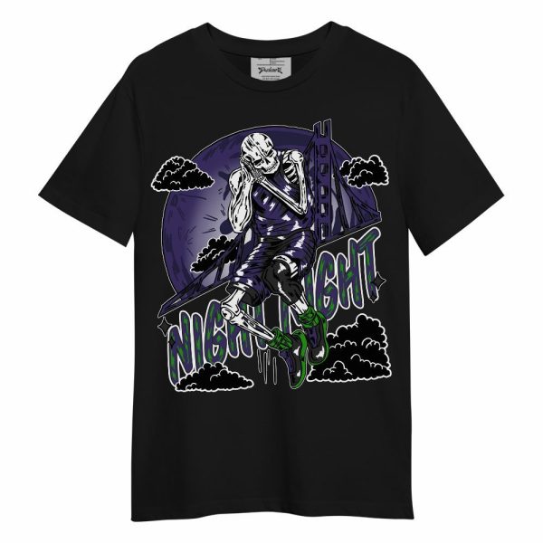 Retro Court Purple 13s Shirt - Seeya Skeleton Unisex Shirt Matching Jordan Shirt Jezsport.com