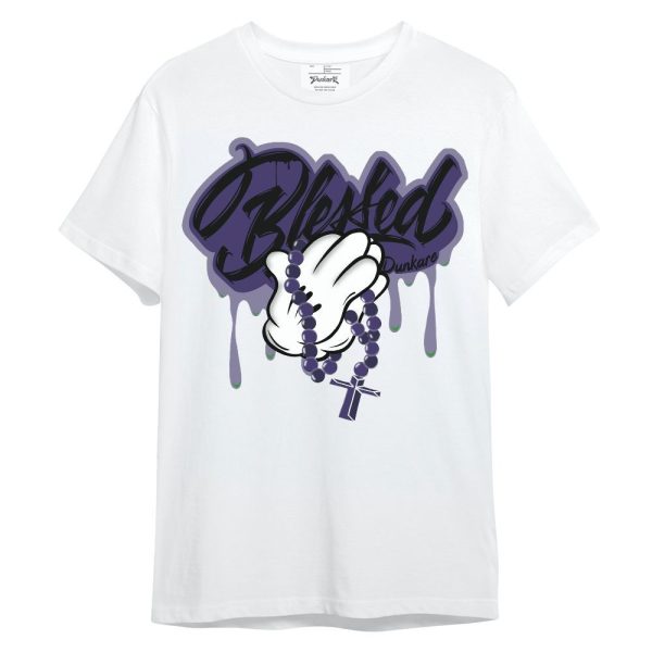 Retro Court Purple 13s Shirt, God Blessed Drip Unisex Shirt Matching Jordan Shirt Jezsport.com