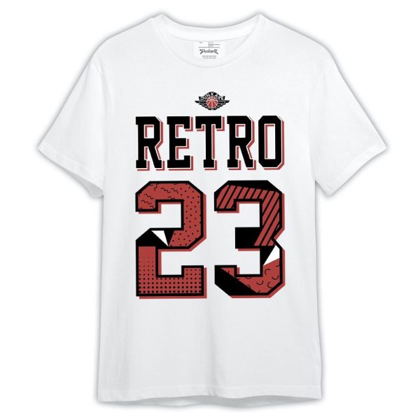 Dune Red 13s Shirt, Retro 23 G.O.A.T Shirt Outfit 185 LTRP Matching Jordan Shirt Jezsport.com