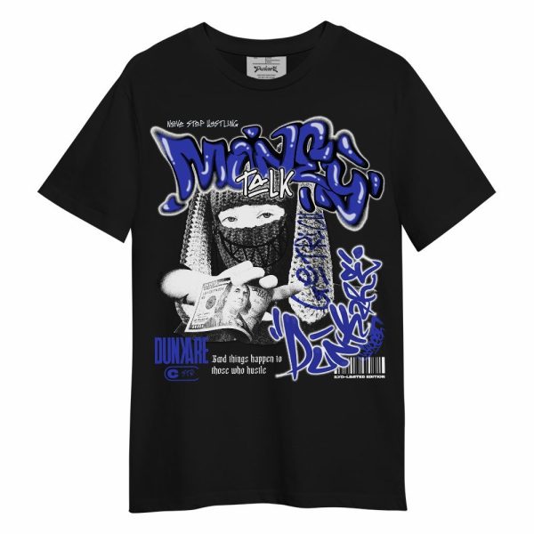 Retro Black Concord 12s Shirt, Money Talk Rap Unisex Shirt Matching Jordan Shirt Jezsport.com