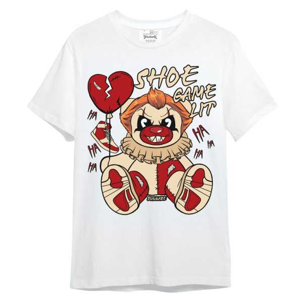 Dunk Low Strawberry Waffle Shirt - Shoe Game Bear Unisex Shirt Matching Jordan Shirt Jezsport.com