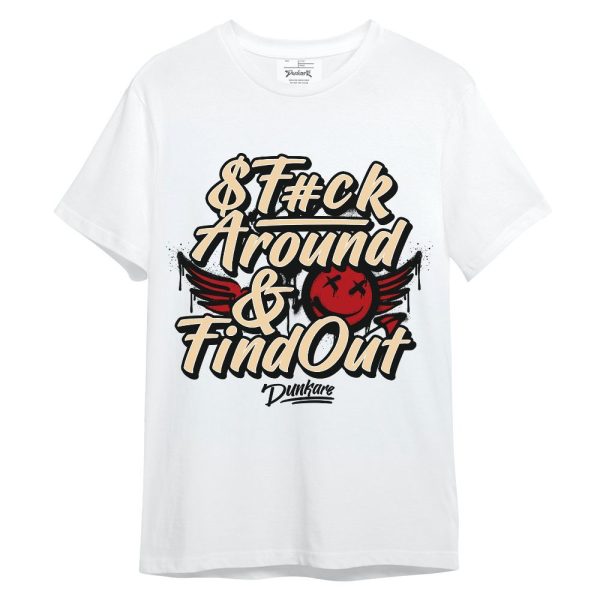 Dunk Low Strawberry Waffle Shirt, Fck Around Find Out Unisex Shirt Matching Jordan Shirt Jezsport.com