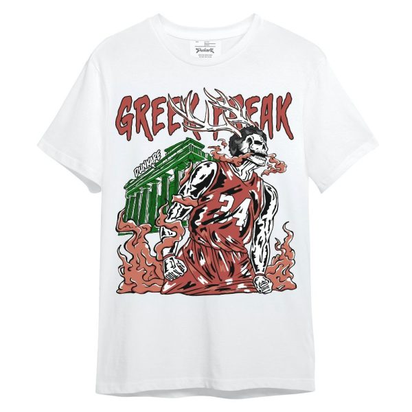 Dune Red 13s Shirt - Greek Freaks Skeleton Shirt Unisex Outfit Unisex Shirt Matching Jordan Shirt Jezsport.com