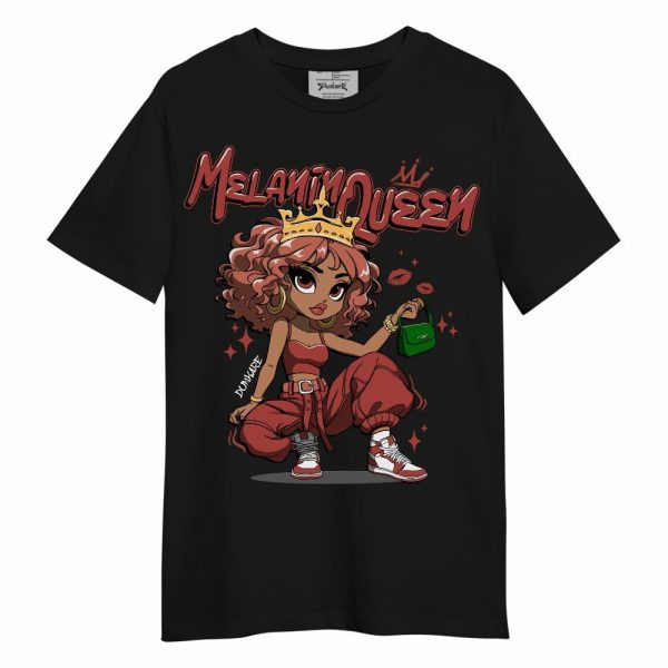 Dune Red 13s Shirt, Melanin Queen Pretty Unisex Shirt Matching Jordan Shirt Jezsport.com